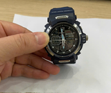 Đồng hồ PASNEW - PSE489 - dây cao su màu xanh hỏng quai - mặt kính trắng