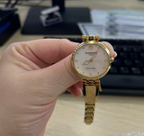 Hàng lướt 30% - Đồng hồ CARDIVA - 8576L - Dây kim loại màu vàng, mặt màu vàng đứt quai