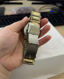 Hàng lướt 0% - Hàng FAKE - HANNAH MARTIN - dây kim loại màu Vàng - mặt màu Vàng