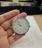 Hàng lướt 0% - Hàng FAKE - HANNAH MARTIN - không có dây kim loại- mặt màu trắng