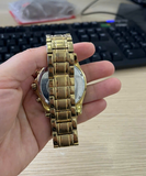 Hàng lướt 85% - Đồng hồ SUNRISE-DM761SWA- dây kim loại màu vàng - mặt màu trắng