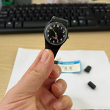 Đồng hồ PASNEW PN401G - dây cao su màu đen hỏng quai - mặt màu đen