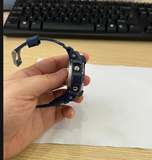 Đồng hồ PASNEW - PSE489 - dây cao su màu xanh hỏng quai - mặt kính trắng