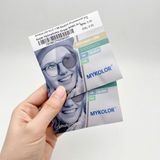 Mykolor KLOB 1.56 BlueUV.Photobrown - Tròng kính đổi màu trà, mắt kính cận loạn chính hãng