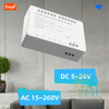 Công Tắc Tiếp Điểm Khô Wifi 4 Cổng Tuya 4CH Mini