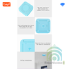 Thiết Bị Kiểm Soát Chất Lượng Không Khí Wifi Tuya Airbox2.5