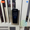 Khóa Cửa Gỗ FaceID Vân Tay Thẻ Từ Mã Số Wifi Tuya DL25v2 Pro