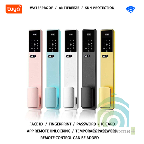 Khóa Cửa Gỗ Thông Minh WiFi Nhận Diện Gương Mặt FaceID Tuya DL26v2