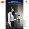 Khóa Cửa Gỗ Màn Hình Cảm Ứng Nhận Diện Gương Mặt FaceID Wifi Tuya DL26v3