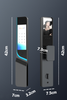 Khóa Cửa Gỗ Màn Hình Cảm Ứng Nhận Diện Gương Mặt FaceID Wifi Tuya DL26v3