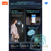 Khóa Cửa Gỗ Màn Hình Cảm Ứng Nhận Diện Gương Mặt FaceID Wifi Tuya DL26v3