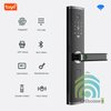 Khóa Cửa Gỗ 2 Mặt Đọc Vân Tay Wifi Tuya DL26v5