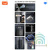 Khóa Cửa Gỗ 2 Mặt Đọc Vân Tay Wifi Tuya DL26v5