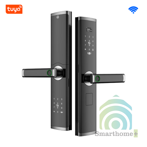 Khóa Cửa Gỗ 2 Mặt Đọc Vân Tay Wifi Tuya DL26v5
