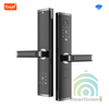 Khóa Cửa Gỗ 2 Mặt Đọc Vân Tay Wifi Tuya DL26v5