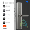 Khóa Cửa Gỗ Thông Minh Wifi Tuya DL7DF