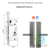Khóa Cửa Gỗ Thông Minh Wifi Tuya DL7DF