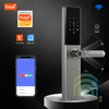 Khóa Wifi Cho Cửa Gỗ Thông Minh Tuya DL7DFv2