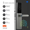 Khóa Wifi Cho Cửa Gỗ Thông Minh Tuya DL7DFv2