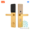 Khóa Cửa Gỗ WiFi Nhận Diện Khuôn Mặt FaceID Tuya DL7DFv6