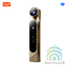 Khóa Cửa AI FaceID Vân Tay Thẻ Từ Mã Số Wifi Tuya DL7HD