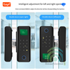 Khóa Cửa Kính Nhận Diện Gương Mặt Face ID Wifi Tuya SHP-DL8C