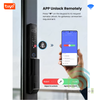 Khóa Cửa Nhôm Xingfa 2 Mặt Nhận Diện Khuôn Mặt 3D Wifi Tuya SHP-DLS10v10