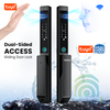 Khóa Cửa Nhôm Xingfa 2 Mặt Nhận Diện Khuôn Mặt 3D Wifi Tuya SHP-DLS10v10