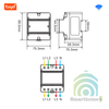 Công Tơ Điện 3 Pha Wifi 100A Tuya EM3v2