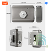 Khóa Cửa Cổng FaceID Vân Tay Thẻ Từ Mã Số Wifi Tuya IDL10Dv2