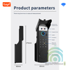 Khóa Cửa Cổng FaceID Vân Tay Thẻ Từ Mã Số Wifi Tuya IDL10Dv2