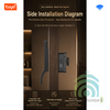 Khóa Cổng FaceID Vân Tay Thẻ Từ Mã Số Chống Nước IP65 Wifi Tuya IDL10Dv3