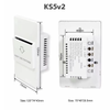Công Tắc Thẻ Từ 13.56Mhz Khách Sạn Chữ Nhật Lắp Dọc 40A KS5v2