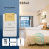 Công Tắc Thẻ Từ 13.56Mhz Khách Sạn Chữ Nhật Lắp Dọc 40A KS5v2