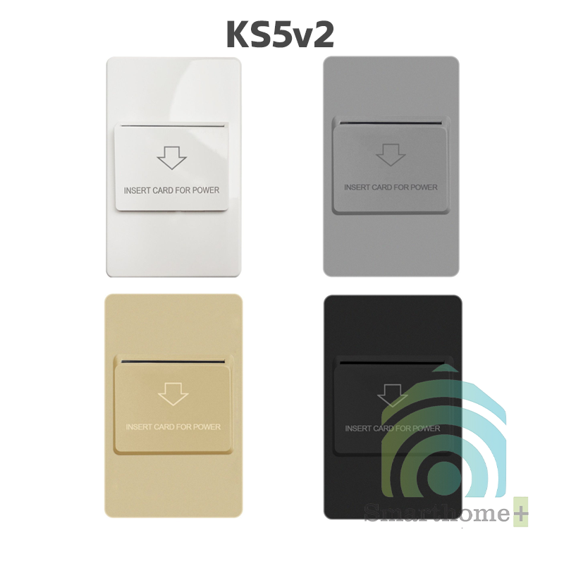 Công Tắc Thẻ Từ 13.56Mhz Khách Sạn Chữ Nhật Lắp Dọc 40A KS5v2