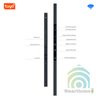 Khóa Cửa Cao Cấp Nhôm Xingfa Chống Nước FaceID IP65 Wifi Tuya SHP-DLS10v7