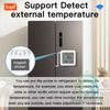 Thiết Bị Đo Nhiệt Độ Độ Ẩm Wifi Có Dây Cảm Biến Kéo Dài Cho Tủ Bảo Quản Thuốc TTH3v3