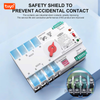 Cầu Dao ATS Đảo Nguồn Tự Động 1 Pha 3 Pha Không Gián Đoạn Wifi Tuya