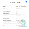 Cảm Biến Nước Mưa Thông Minh Tuya WiFi IP65 Phạm Vi Hoạt Động 45M WFSR01
