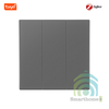 Công Tắc Cơ Zigbee Hình Vuông Tuya ZigbeeEU Gray