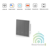 Công Tắc Cơ Zigbee Hình Vuông Tuya ZigbeeEU Gray