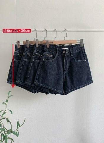  Jean Short Họa Tiết Túi 