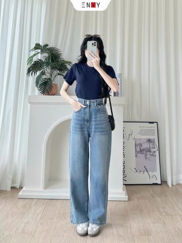  Jean Suông Túi Kiểu 