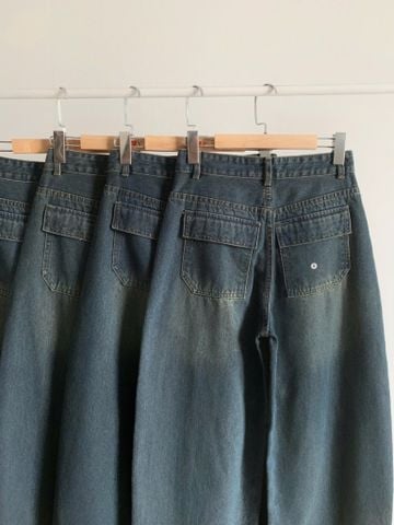  Jean Ống Rộng Bí Cong 