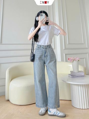  Jean Suông Thêu Hình 