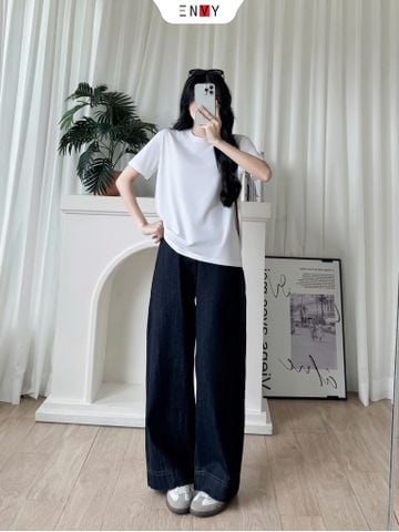  Jean Suông Ống Rộng 