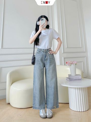  Jean Suông Thêu Hình 