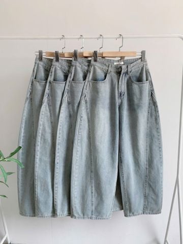  Jean Ống Rộng Bí Cong 