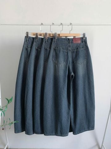  Jean Ống Rộng Bí Cong Rách 