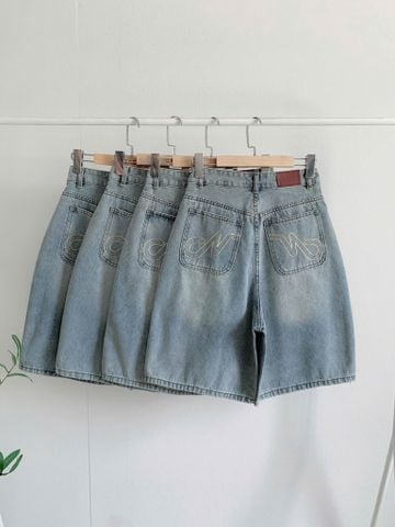  Jean Ngố Lửng Thêu Túi 